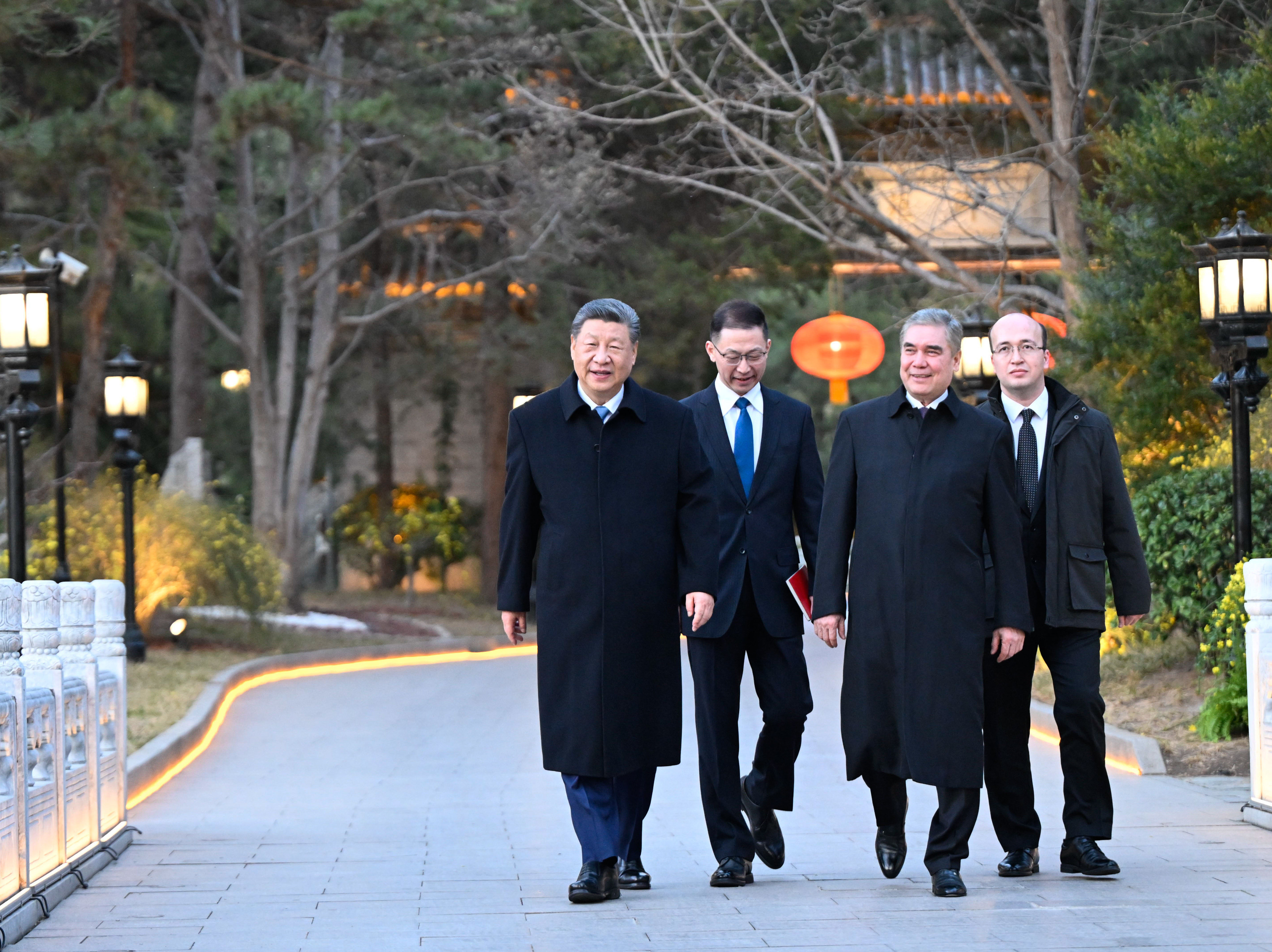 2026年3月18日，國家主席習(xí)近平在北京會(huì)見土庫曼斯坦民族領(lǐng)袖、人民委員會(huì)主席別爾德穆哈梅多夫。